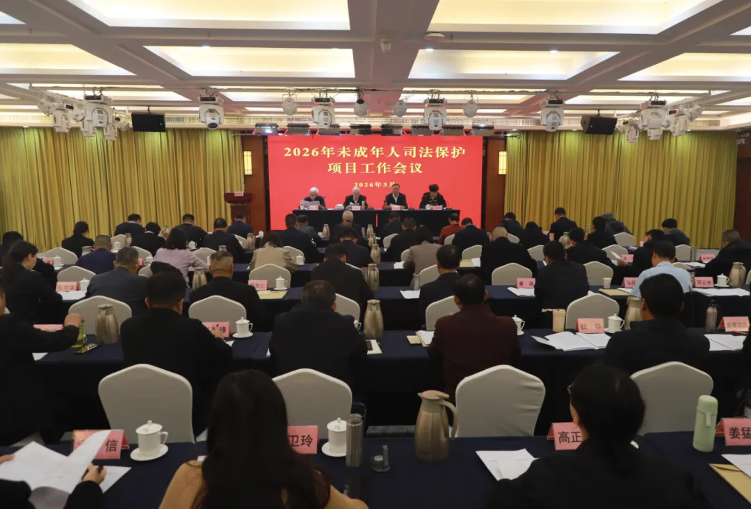 云南省2026年未成年人司法保护项目工作会议召开